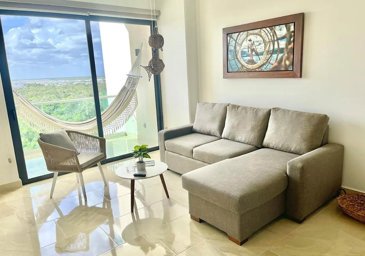 Luxury Condo Hotel Gym Spa Valley View - Valle Aurora Playa del Carmen Apartment