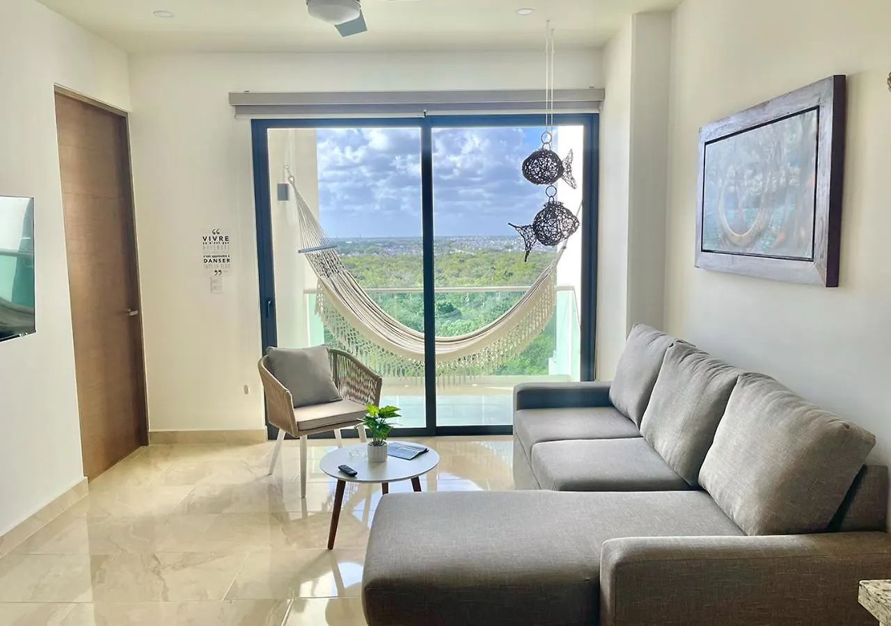 Apartment Luxury Condo Hotel Gym Spa Valley View - Valle Aurora Playa del Carmen
